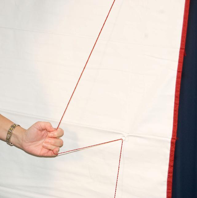 Thermal Sailcloth and Matchstick Bamboo Roman Shades